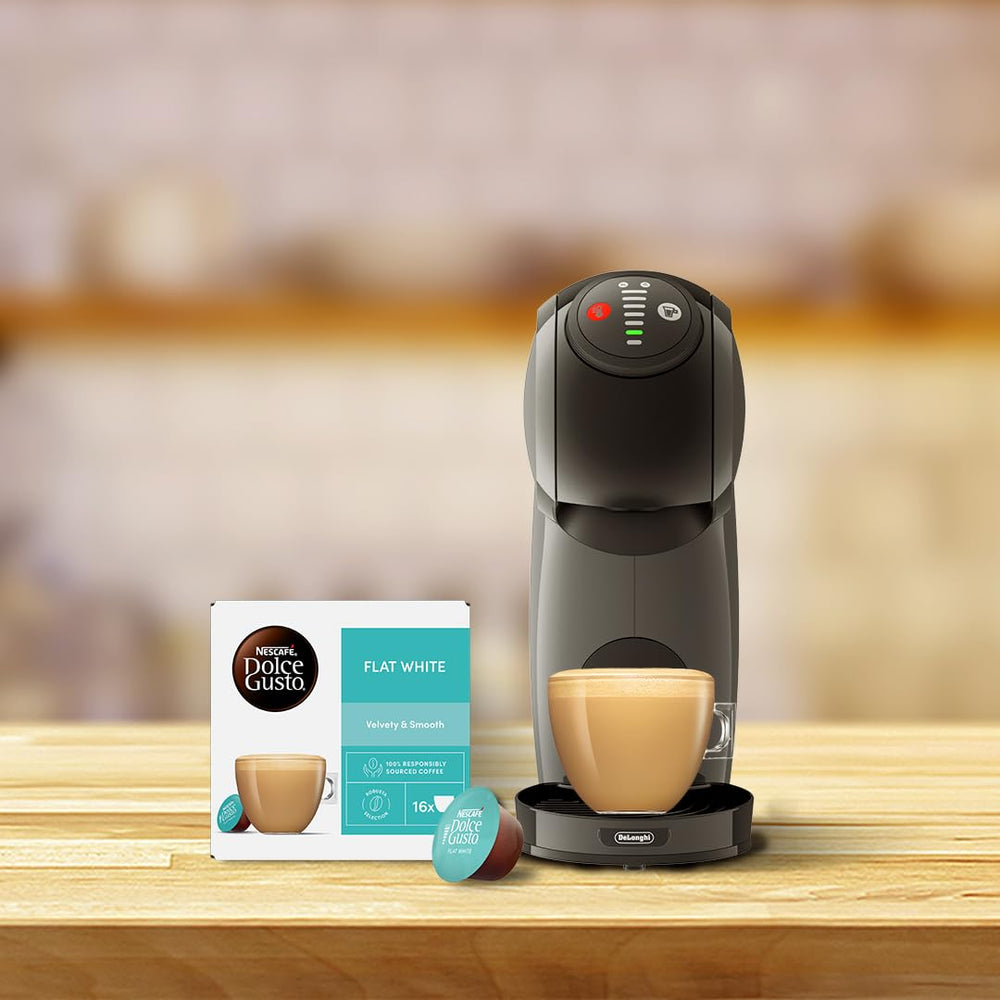 NESCAFÉ Dolce Gusto hermetic capsules seal preserves freshness for consistent cups.