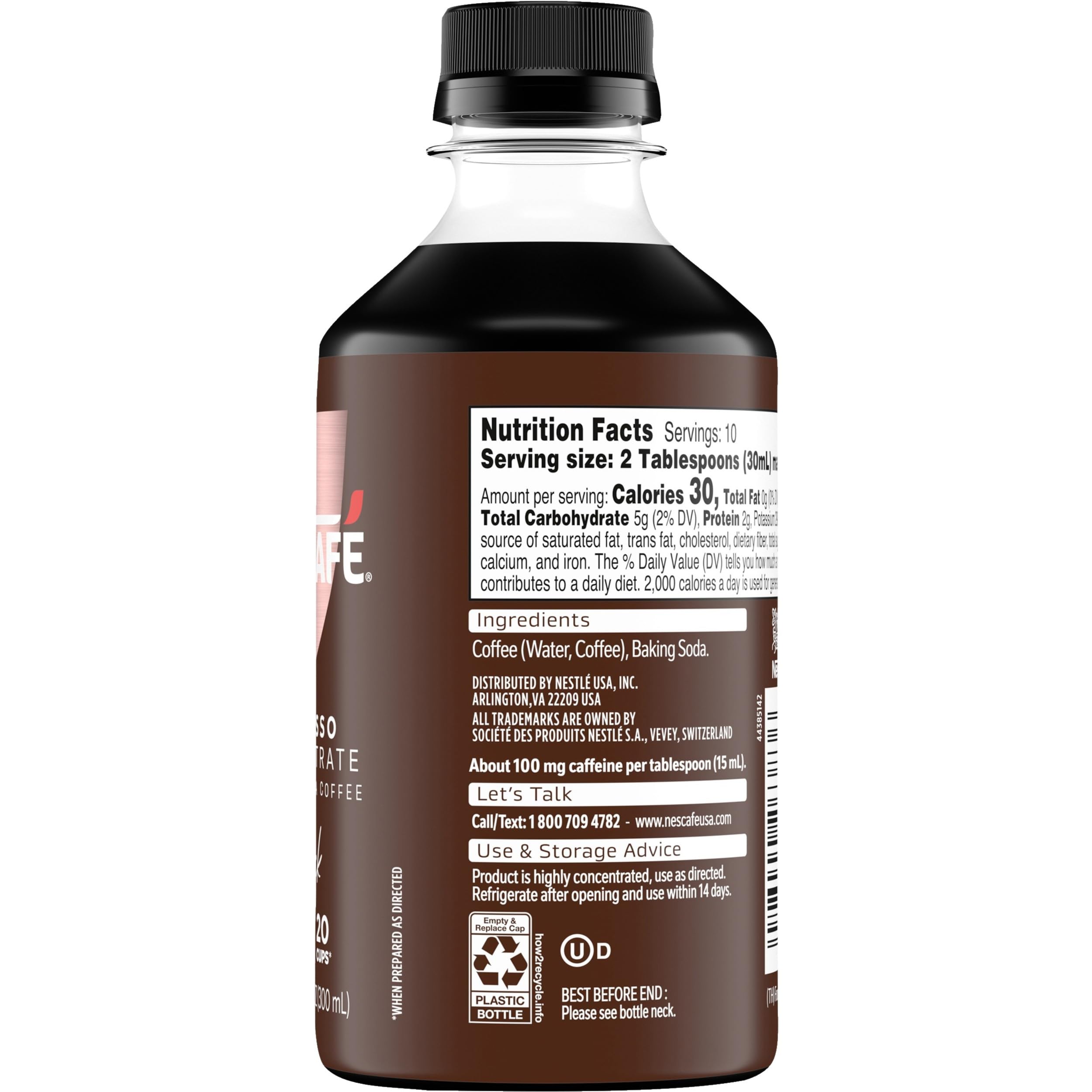 DIY coffee using NESCAFÉ Espresso Concentrate Black for cafe-style beverages at home.
