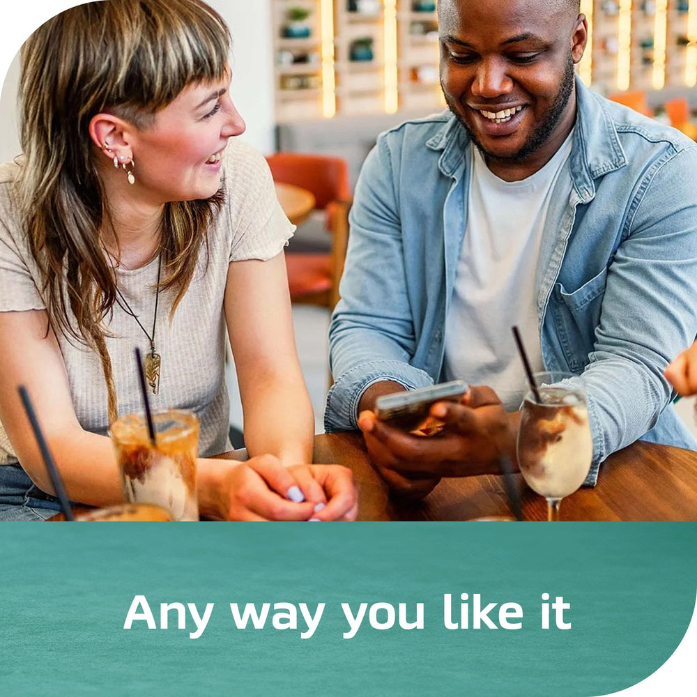 Close-up of NESCAFÉ Espresso Concentrate Sweet Vanilla bottle for cataloging
