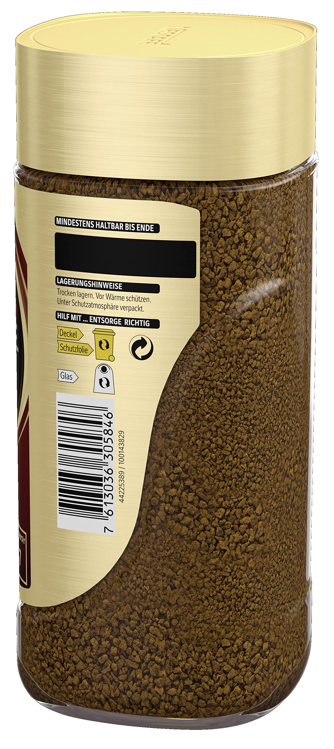 Nescafe Gold Original instant coffee powder ready for quick brews
