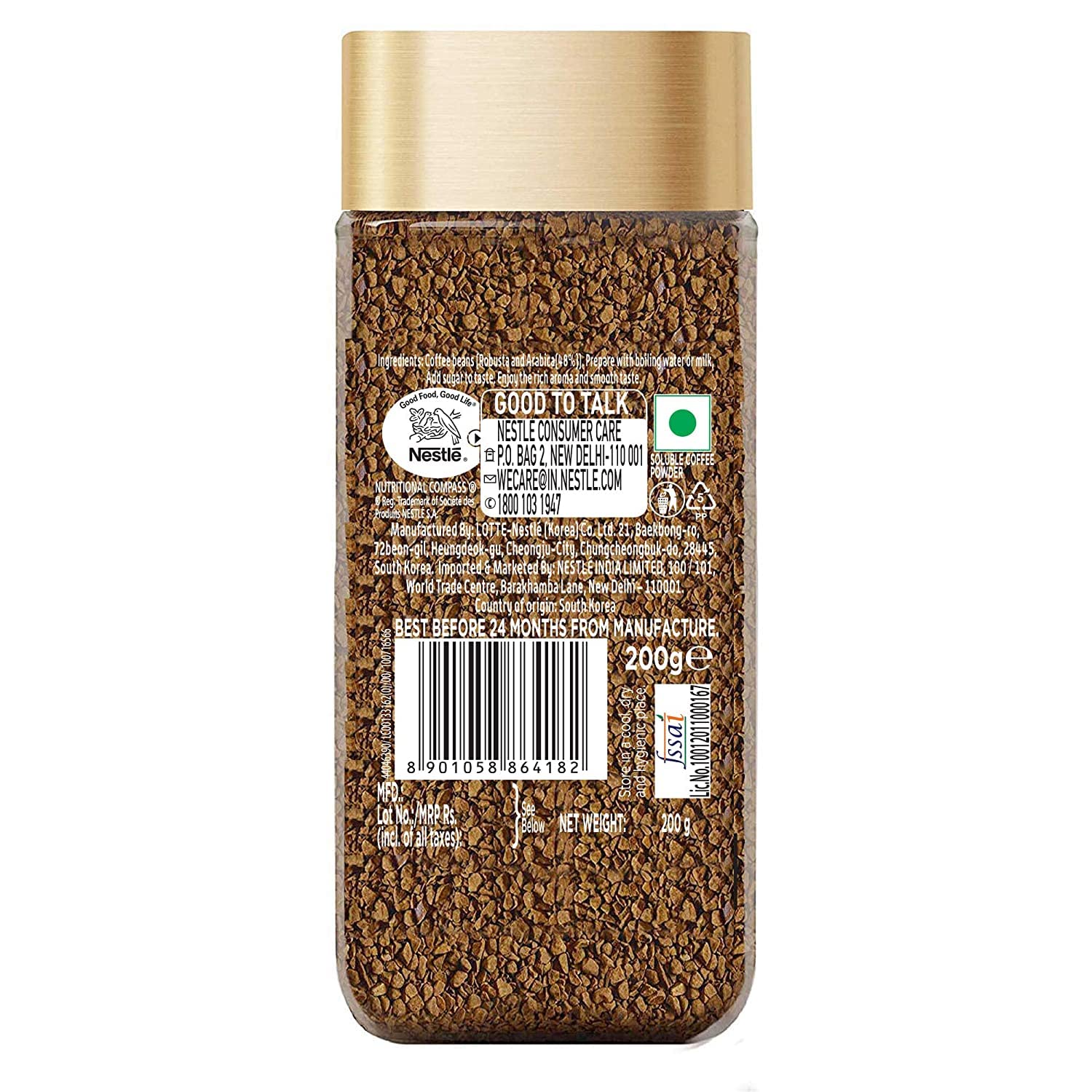 Nescafe Gold whole beans closeup highlighting rich aroma for a smooth brew