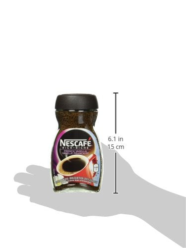 NESCAFÉ Rich instant-coffee pour scene suggests convenience for busy mornings.