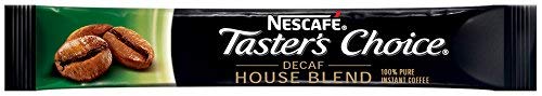 Steaming NESCAFÉ Taster's Choice Decaf cup with smooth aroma.