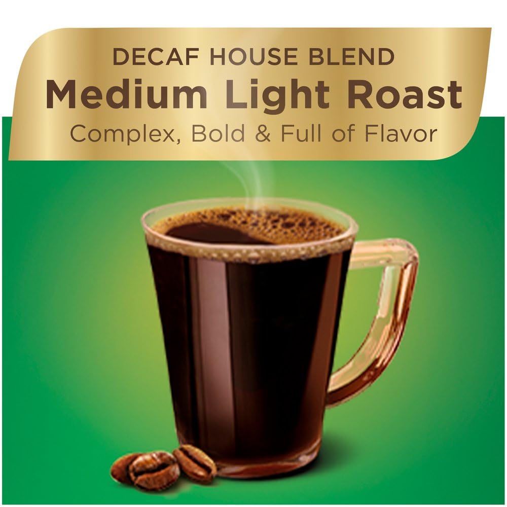 Nescafe Taster's Choice Decaf House Blend kitchen counter setup for easy mornings