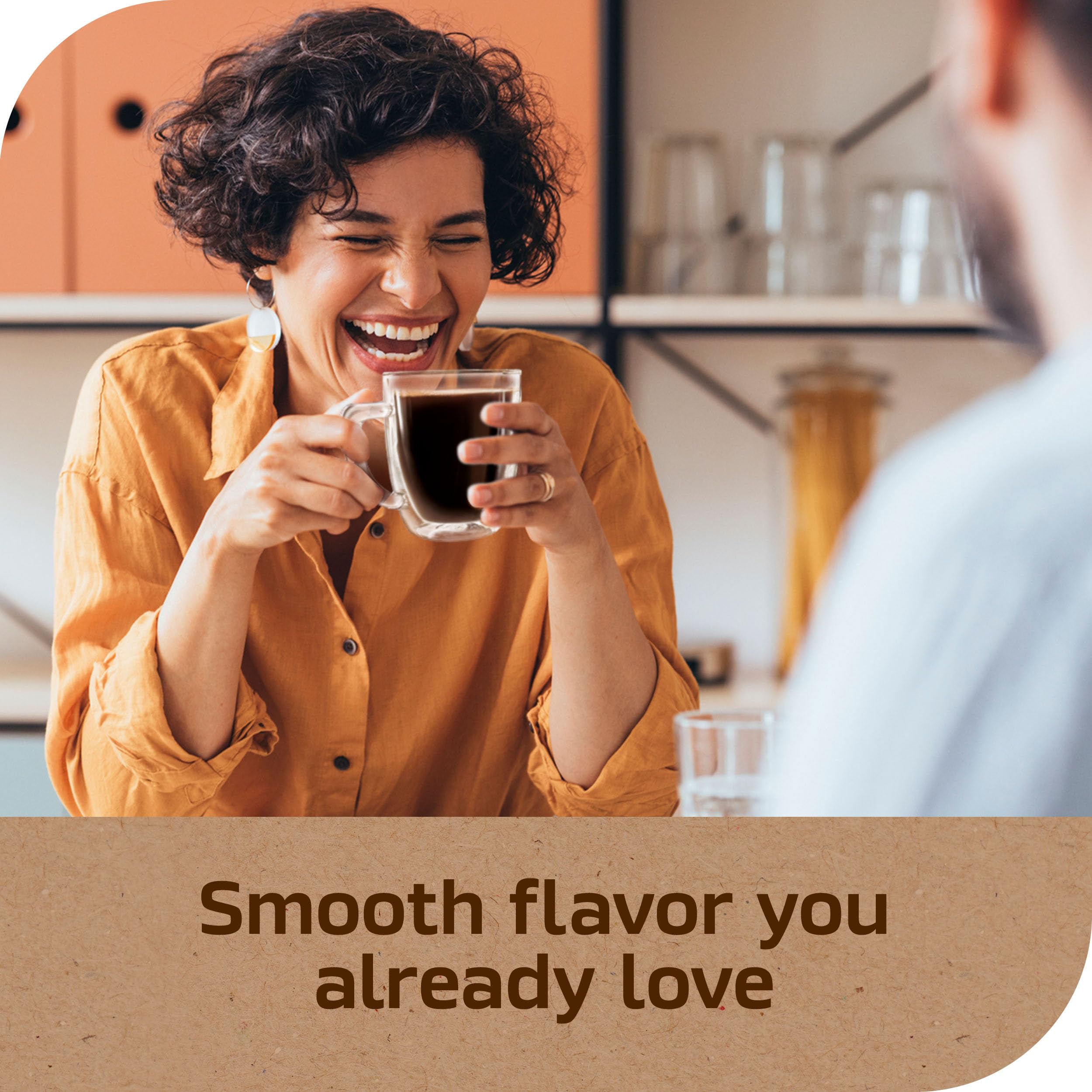 NESCAFÉ Taster's Choice French Roast aroma closeup emphasizing smoky notes