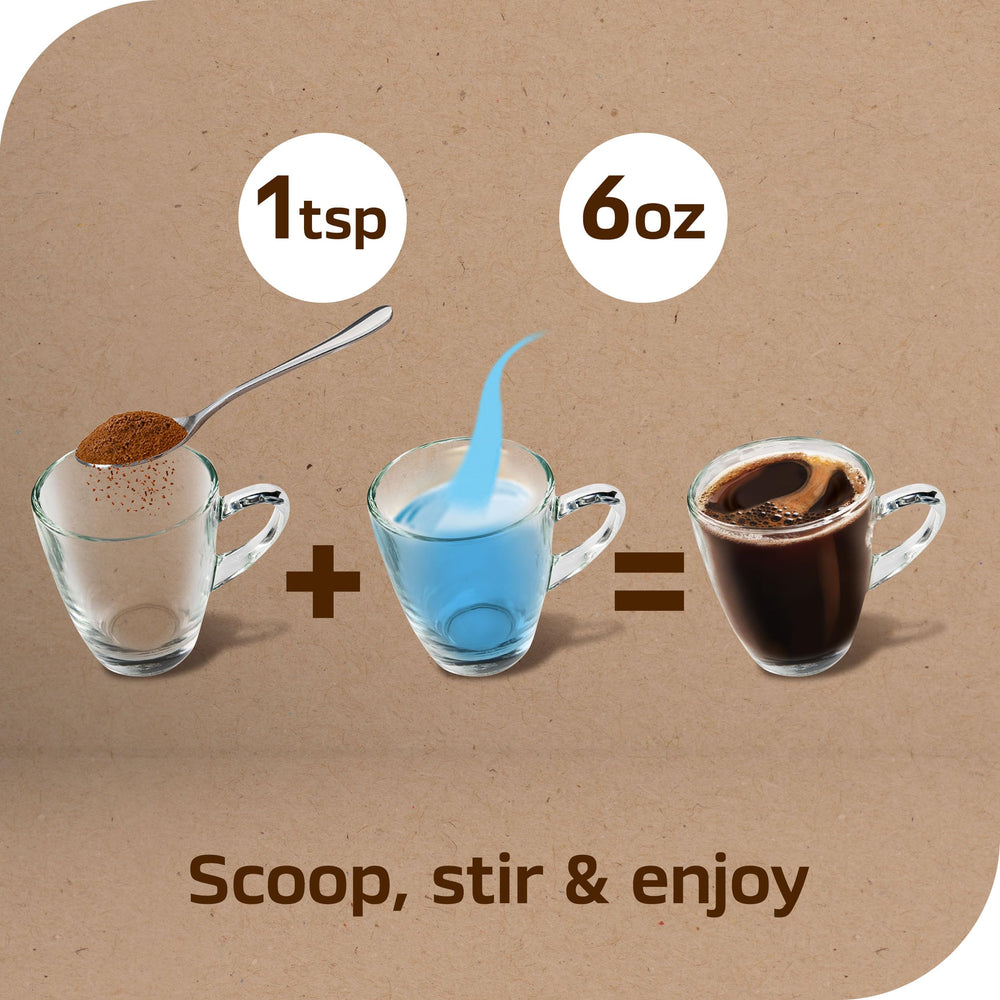 NESCAFÉ Taster's Choice French Roast steaming cup highlighting bold aroma
