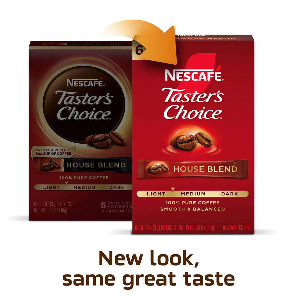 Steaming cup of NESCAFÉ Taster's Choice House Blend with inviting aroma
