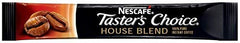 Nescafe Taster's Choice House Blend instant sticks lineup for 8 oz cup
