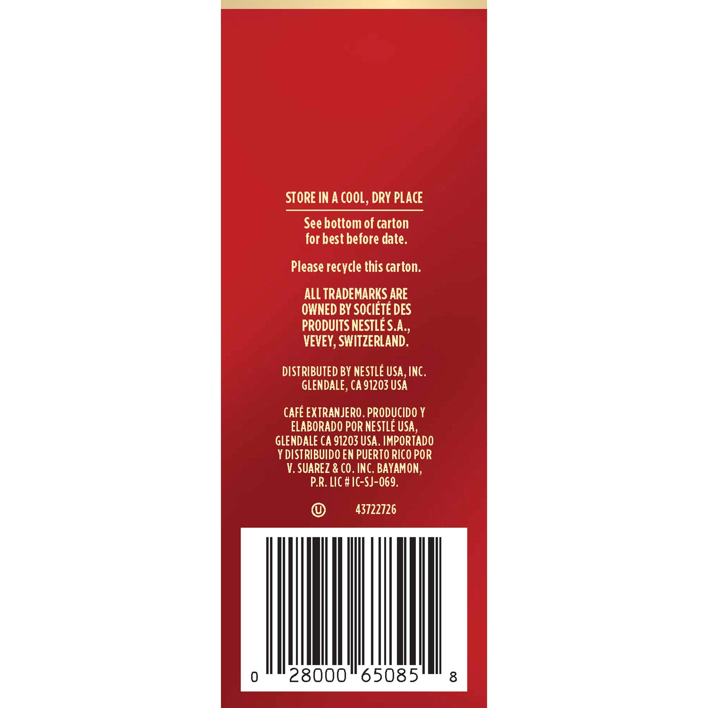Nescafe Taster's Choice House Blend steaming cup evokes cozy aroma at home