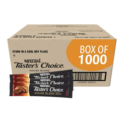 NESCAFE Tasters Choice Light Roast bulk packaging for easy storage.