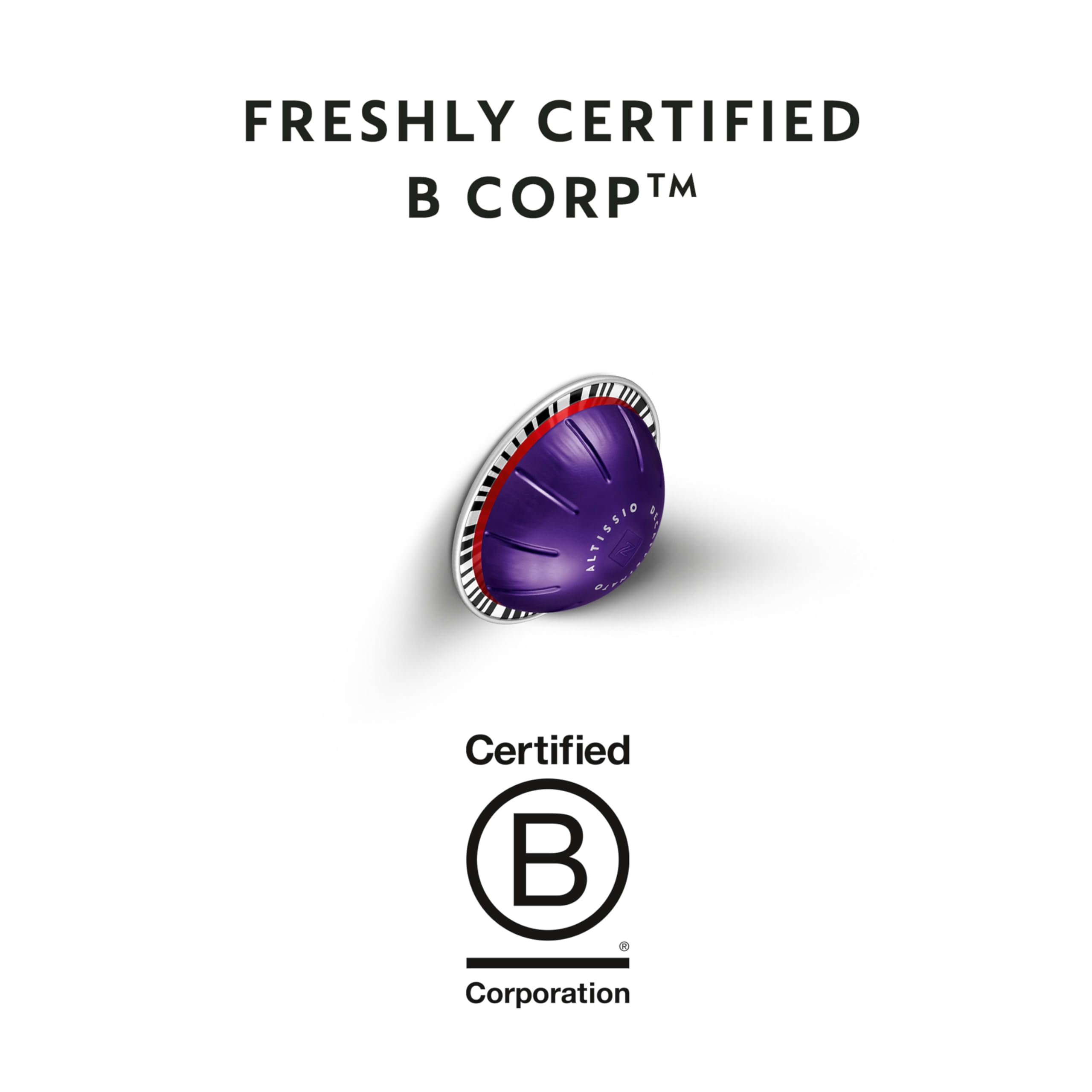 Nespresso aluminum capsules recycling infographic conveys sustainability.