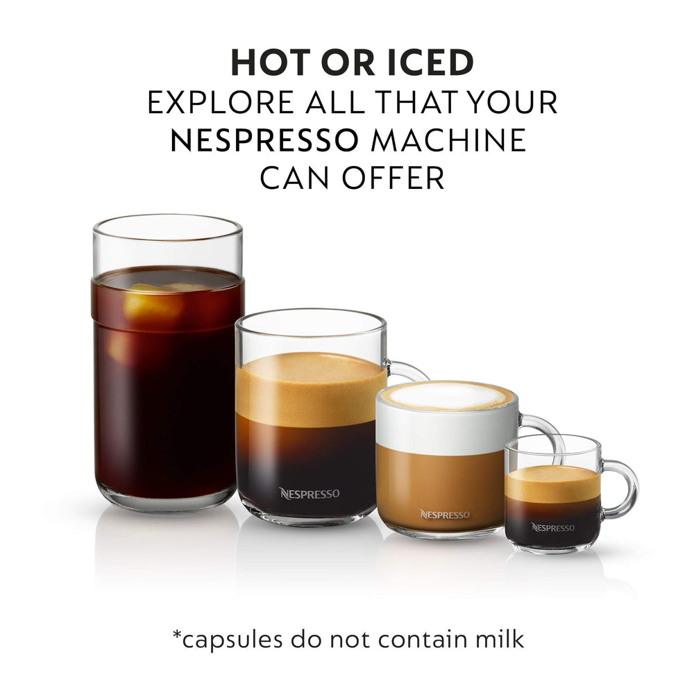 Nespresso aluminum capsules recycling concept.