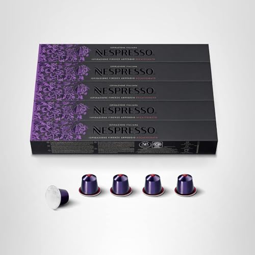 Nespresso Arpeggio Decaffeinato ritual at home for a comforting coffee moment.