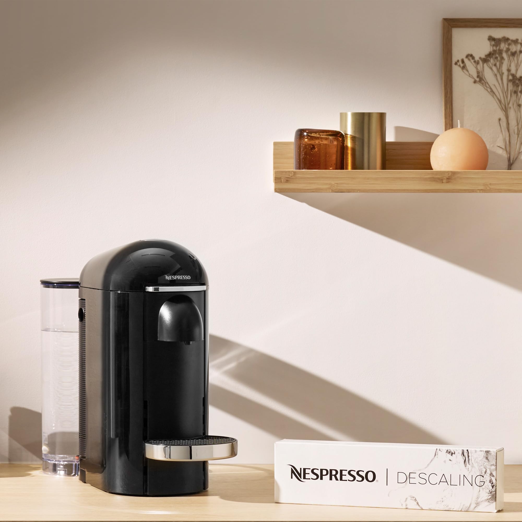 Nespresso descaling kit all-models compatibility badge for universal use
