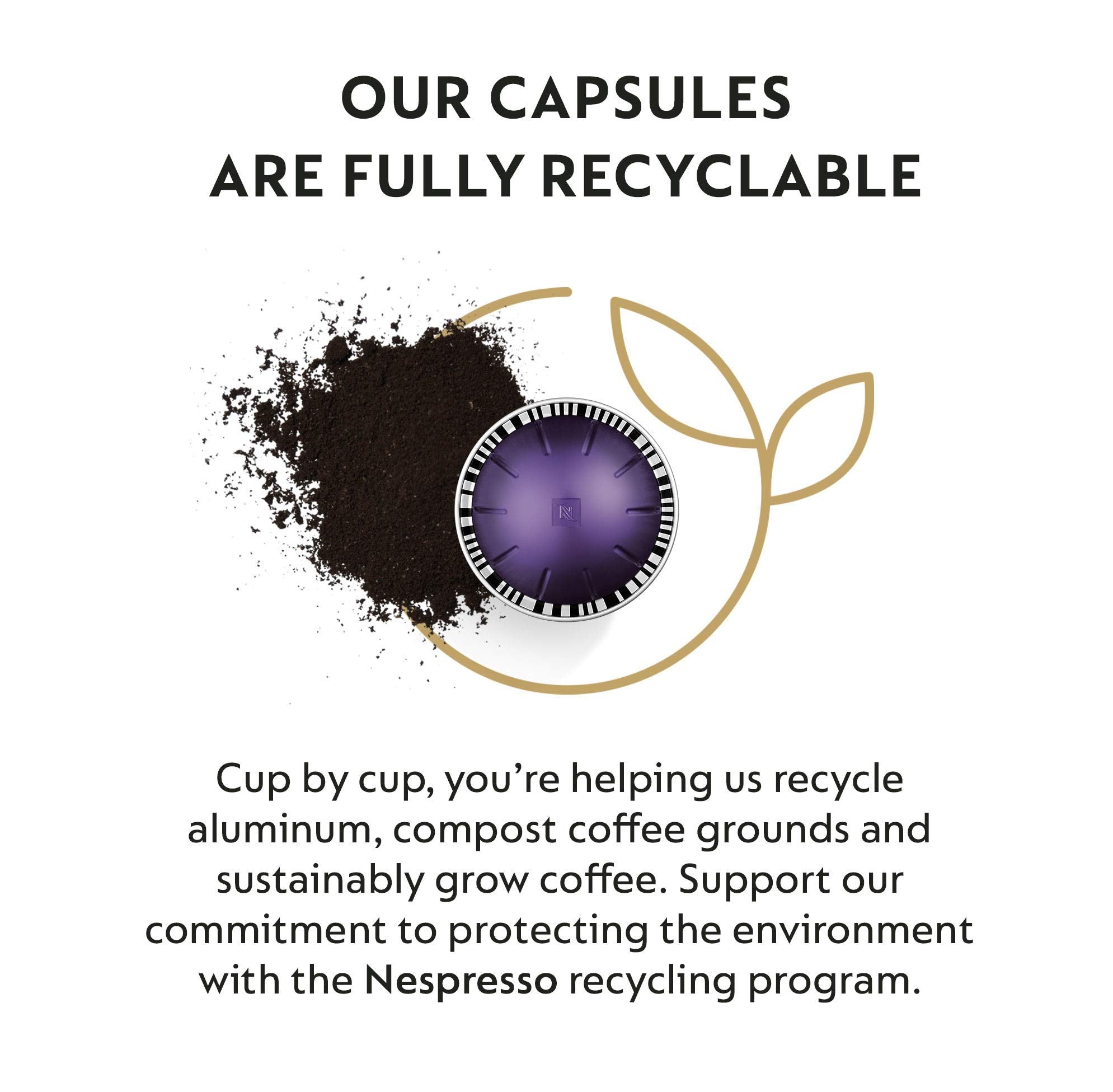 Nespresso Diavolitto capsule shot emphasizing highly intense profile.