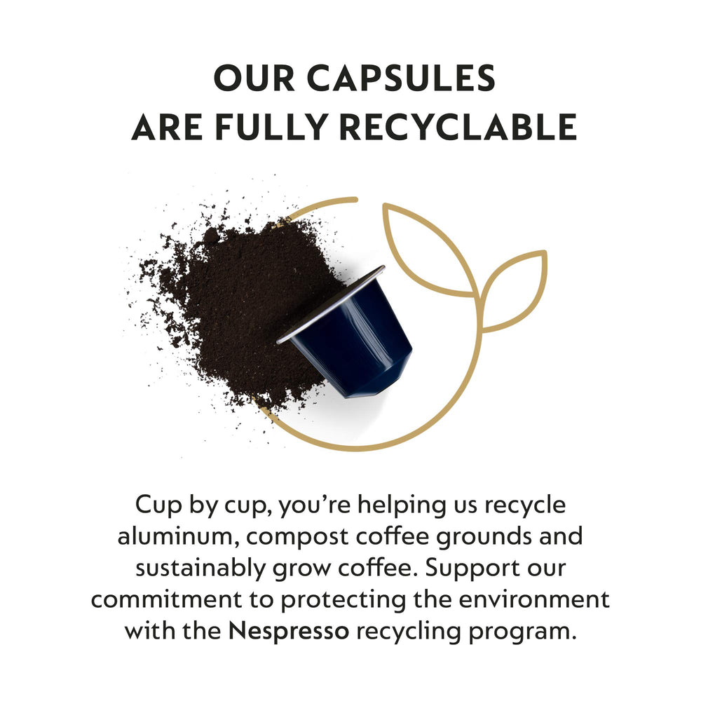 Nespresso Kazaar Intenso with milk in a macchiato for bold balance