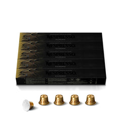 Nespresso Nicaragua Master Origin black-honey capsules delivering balanced espresso with smooth honey notes