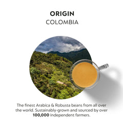 Nespresso Original Line Colombia Master Origin display box on countertop