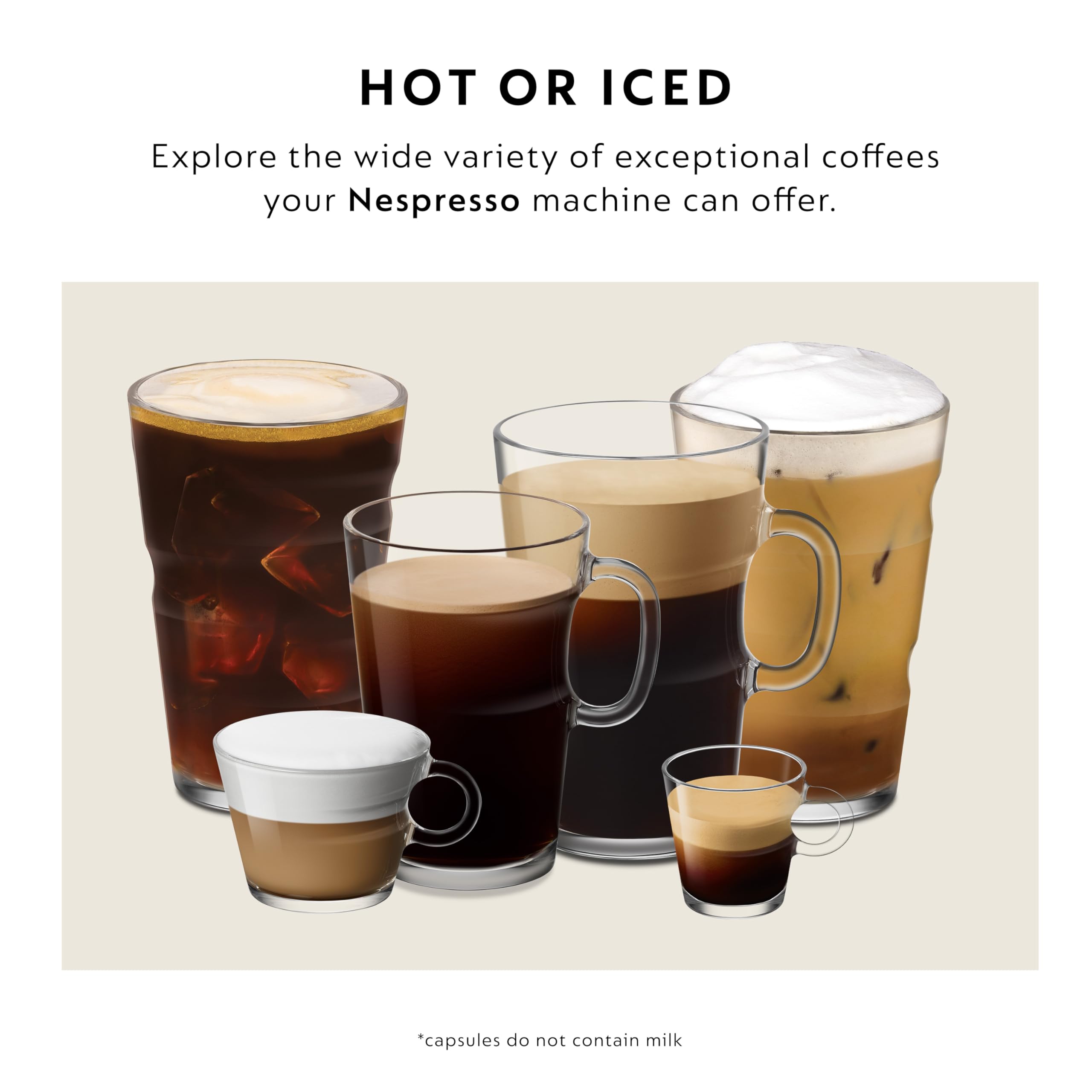 Nespresso Leggero capsules—milder profile for a smooth afternoon coffee
