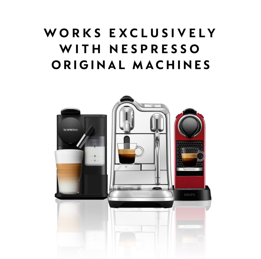 Nespresso Ristretto Italiano capsule for a powerful, short espresso shot.