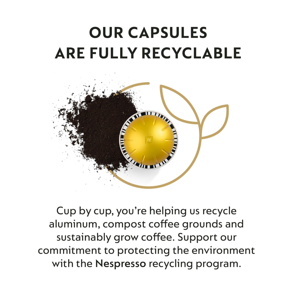 Nespresso Solelio brew-7-8oz cup illustrates a longer, relaxed coffee moment