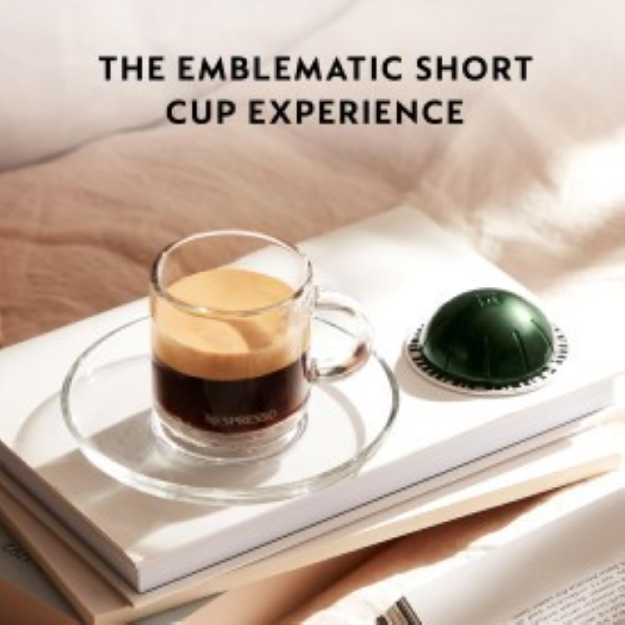 Crema streaming from Diavolitto espresso in a cup