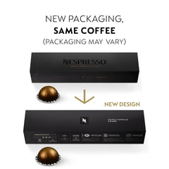 Nespresso Vertuo Double Espresso Chiaro latte art demonstrates creamy texture when milk is added