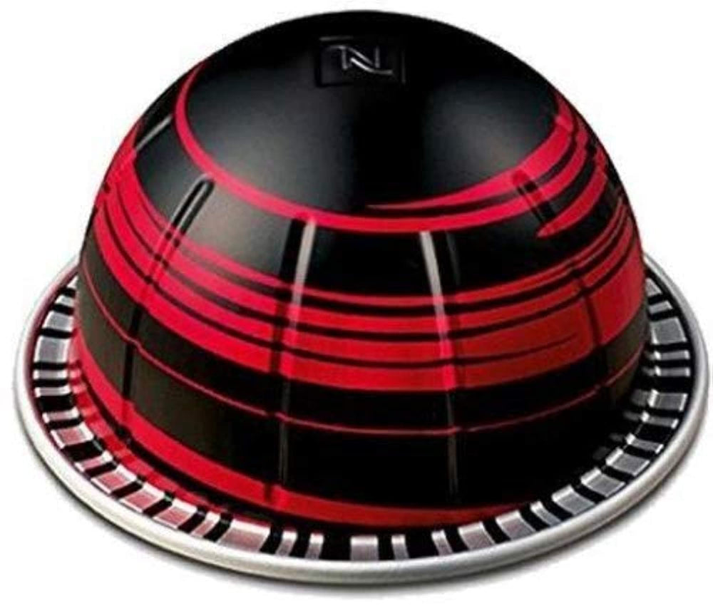 Nespresso VertuoLine Half Caffeinato capsules pack with 20 capsules for a balanced morning brew.
