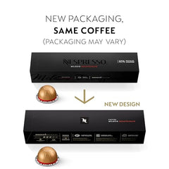Close-up Melozio Decaffeinato capsule showing label for premium decaf aroma.