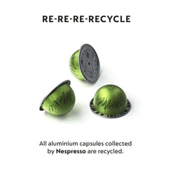 Nespresso Vertuo Roasted Hazelnut capsules close-up with rich caramelized hazelnut notes