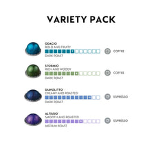 Nespresso Vertuo Stormio pods offer a rich, strong blend for an afternoon pick-me-up.
