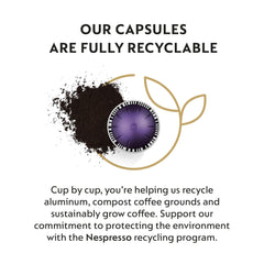 Nespresso Vertuo variety pack box displaying 50 pods.
