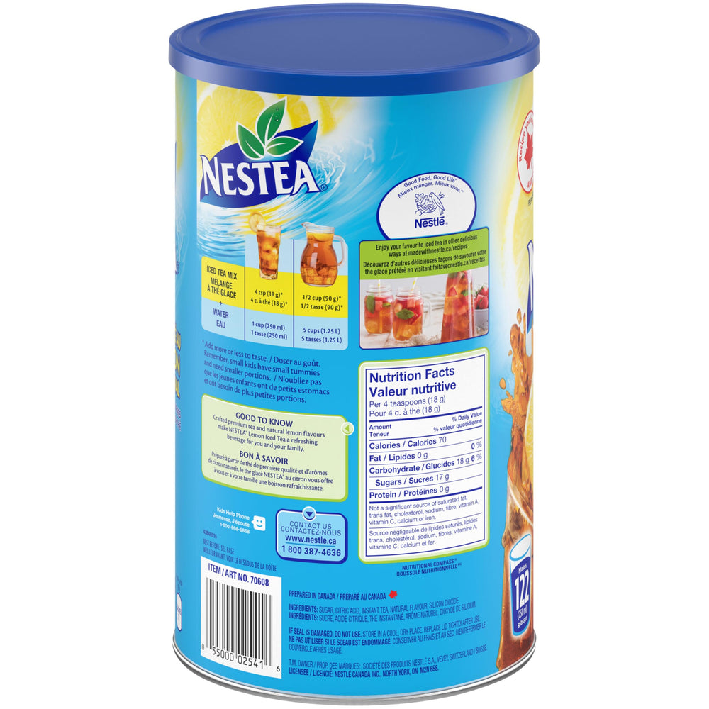 Nestea tea brew instructions step-by-step for mixing