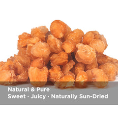 NESTLADY dried longan slices ideal for teas and desserts.