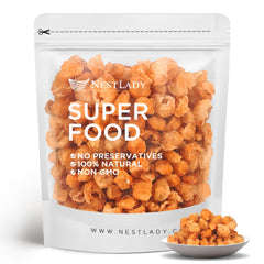 NESTLADY natural dried longan 1lb bag display for premium snacking.