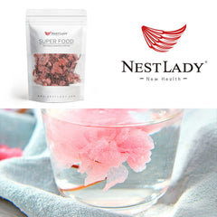 NESTLADY salted sakura blooms for decorative wedding garnishes.