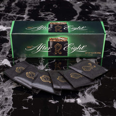 Nestlé After Eight after-dinner-treat pairs well with coffee or tea.