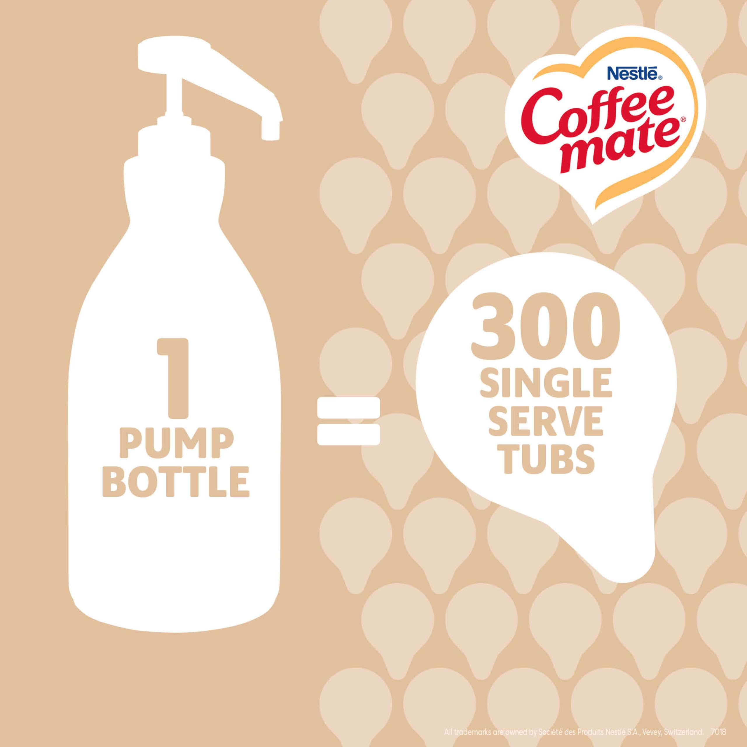 Office break room with Coffee Mate Sweetened Original at the coffee station