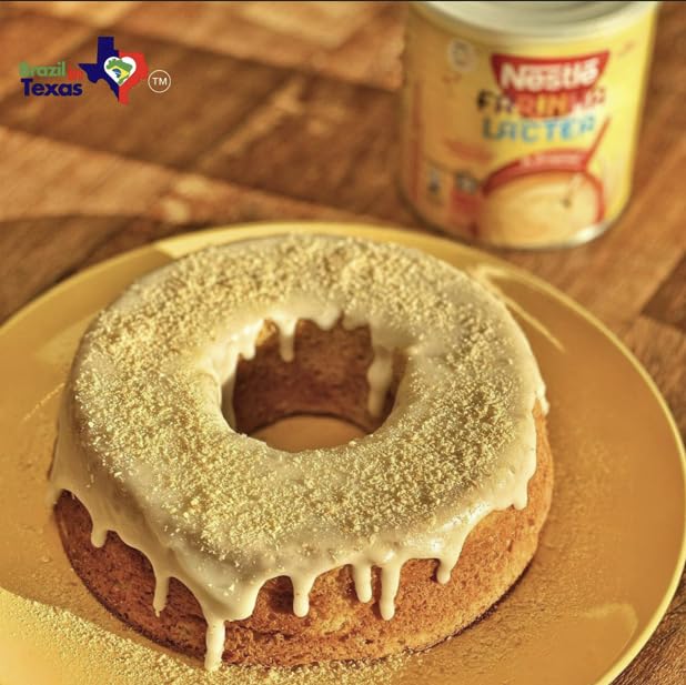 Nestlé Farinha Lactea used in recipes for versatile sweet and savory dishes.