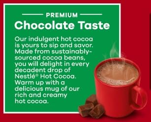 Baked goods enhanced with Nestle Hot Cocoa for depth of flavor.