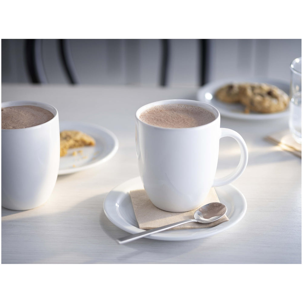 Nestle Hot Cocoa office break-room display with single-serve packets for convenient workday breaks.