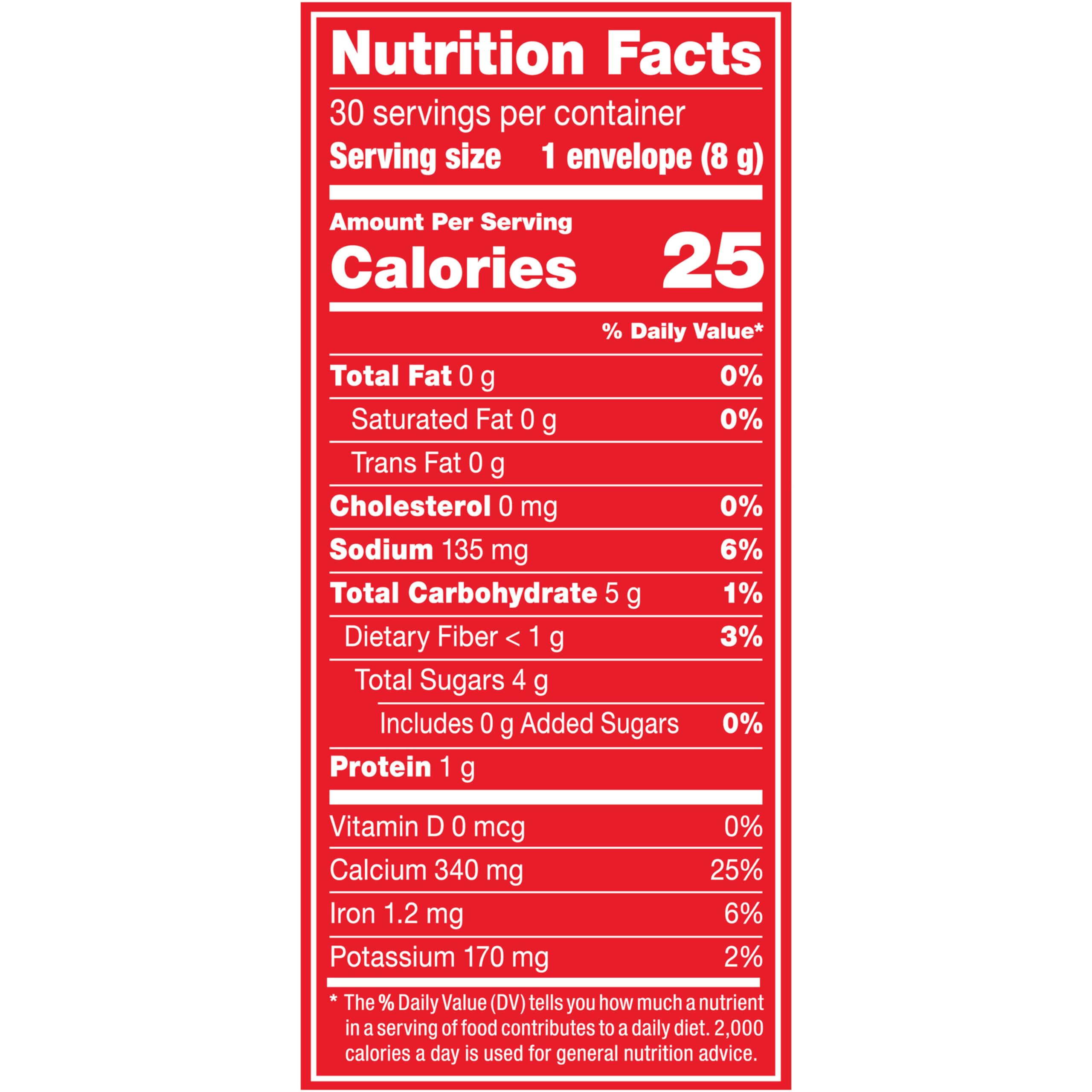 Nestle Hot Cocoa zero trans fat label helps casual, everyday indulgence.