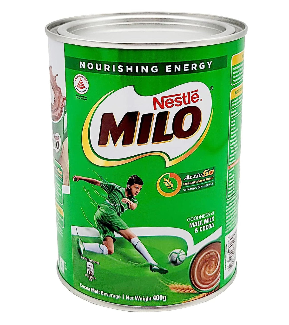 Nestlé Milo two pack front view for a convenient family staple