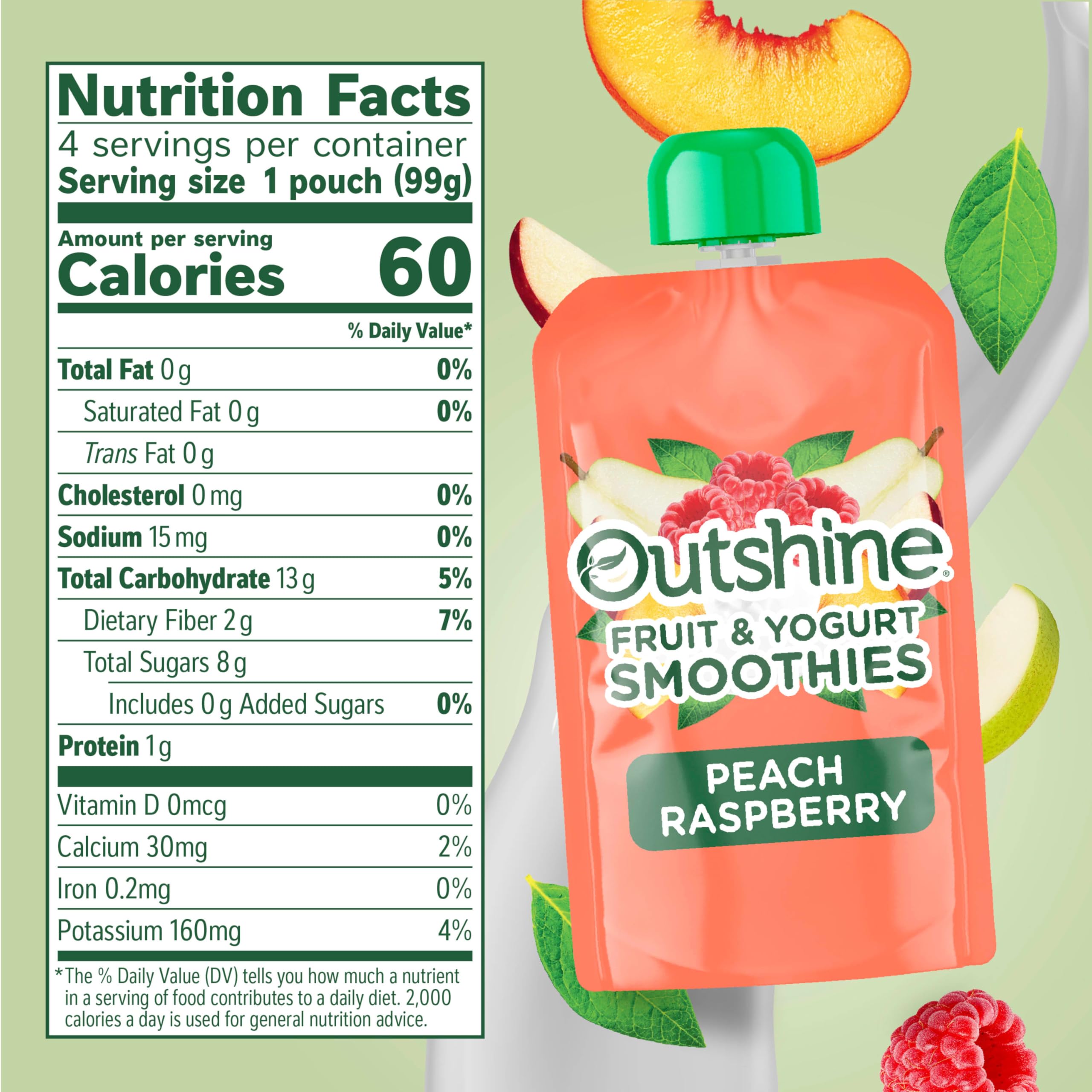Nestlé Outshine pouch on office desk for a refreshing break.
