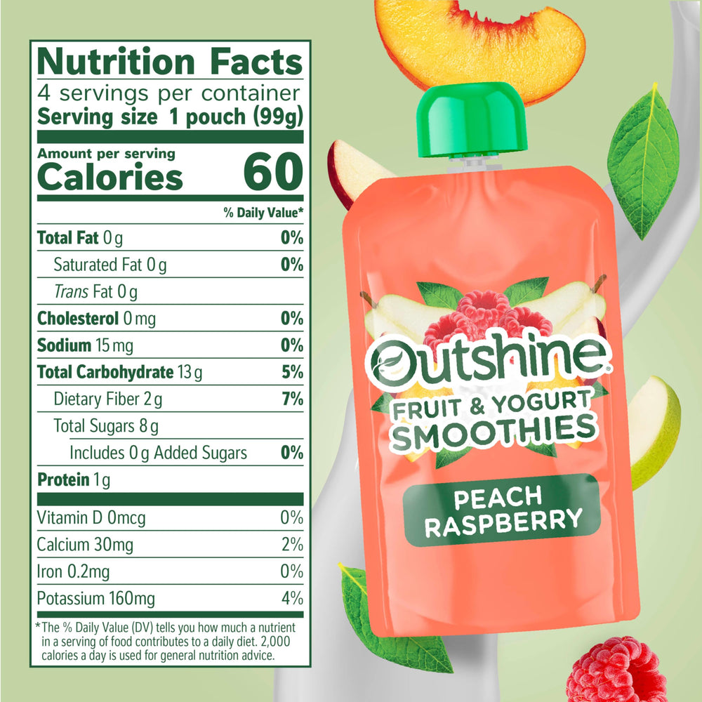 Nestlé Outshine pouch on office desk for a refreshing break.