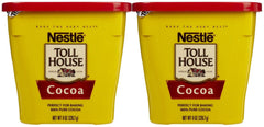 Nestle Toll House baking cocoa jar for rich baking flavor and versatile use.