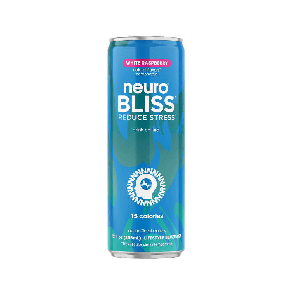 Neuro Bliss White Raspberry bottle, a refreshing brain-boosting sip.