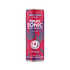 Neuro Sonic Superfruit can front view, on-the-go energy boost for busy days.