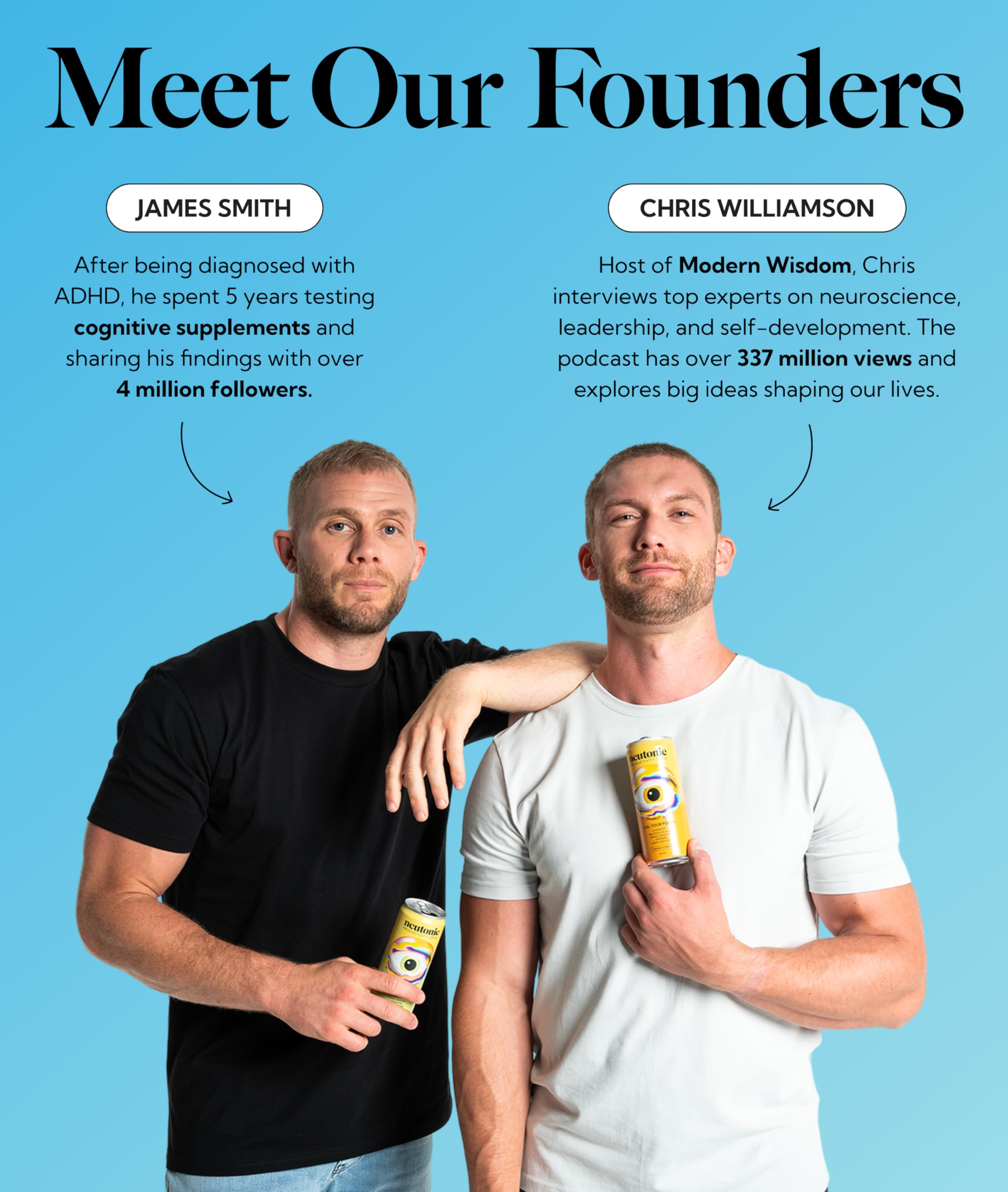 Neutonic zero sugar label highlights calorie-free focus support.