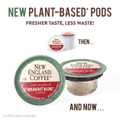 New England Coffee small-batch roast for consistent flavor.